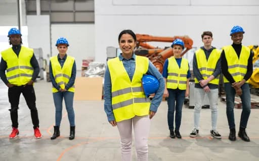 Recruitment professionals ready for industrial placements