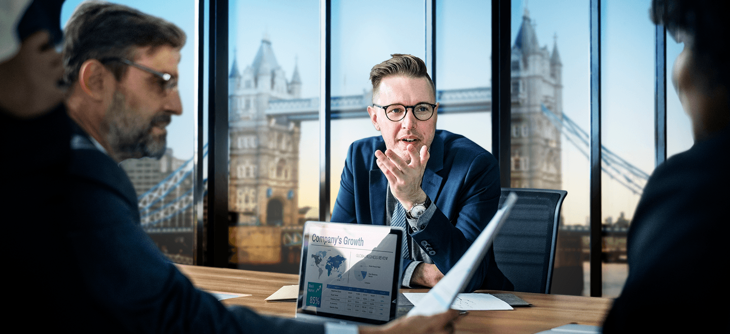 Employer discussing an FMCG recruitment strategy