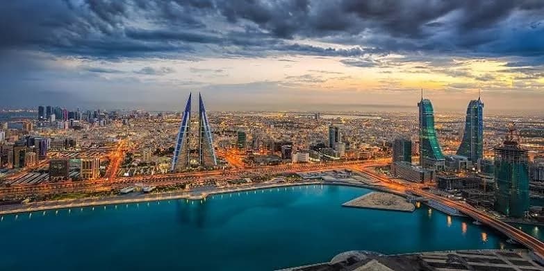 Bahrain skyline representing recruitment services for employers