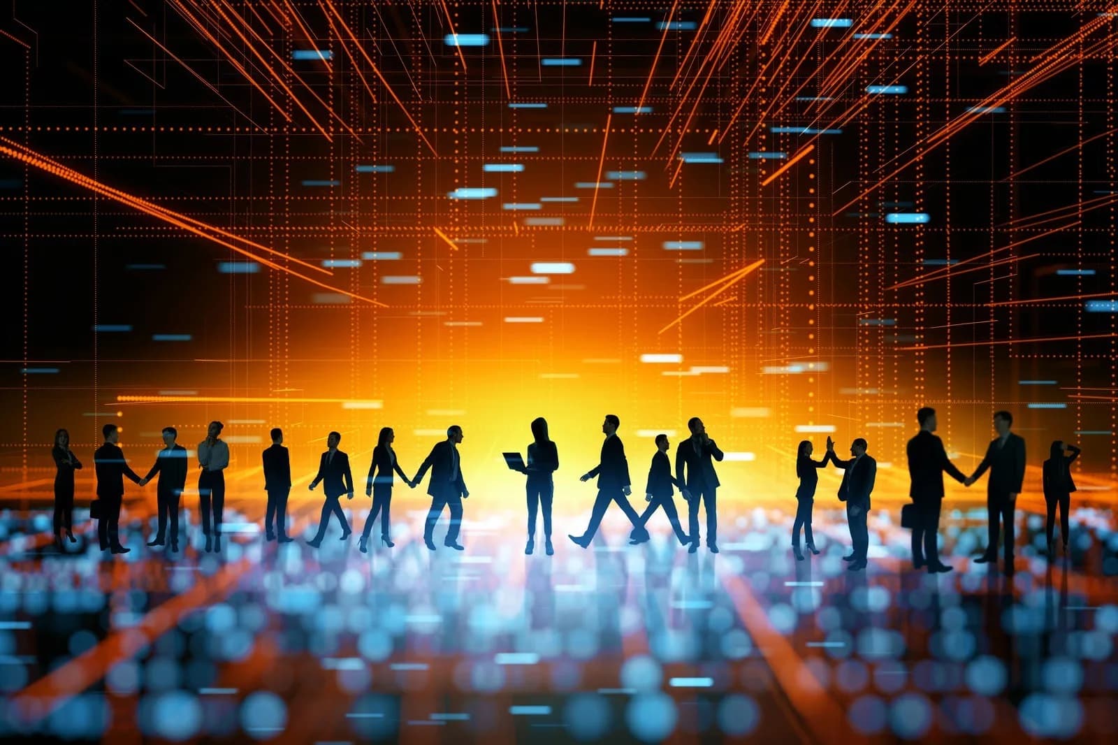 International workforce network representing tailored recruitment solutions