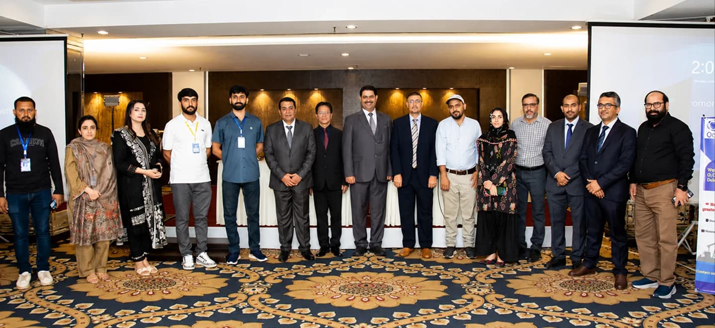 Teleport Manpower team with international recruitment representatives