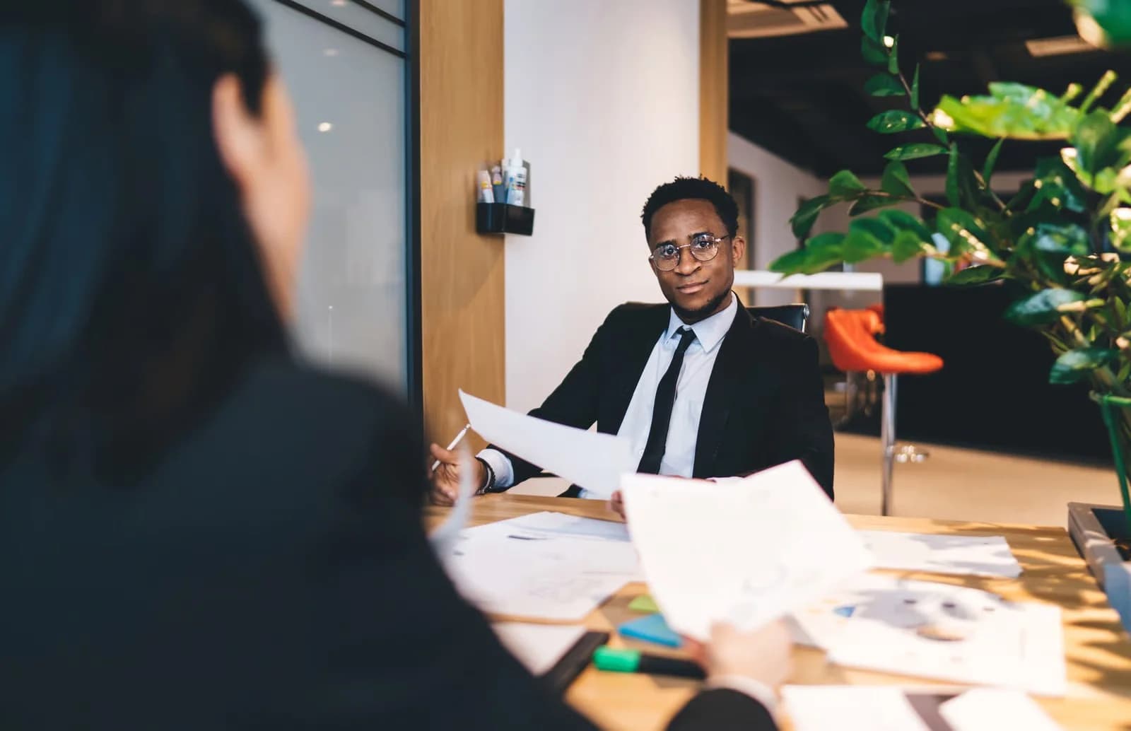 Recruitment interview conducted through a compliant and ethical process