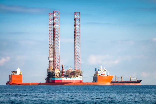 Offshore oil and gas operations supported by skilled manpower