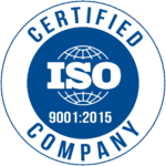 ISO 9001:2015 certified company