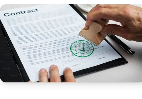 Certified manpower recruitment documentation for Lithuania