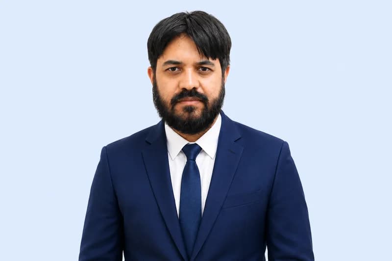 Portrait of Khalid Balghari