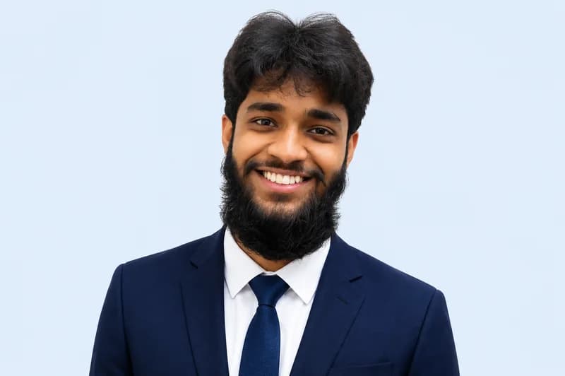 Portrait of Khizar Ali