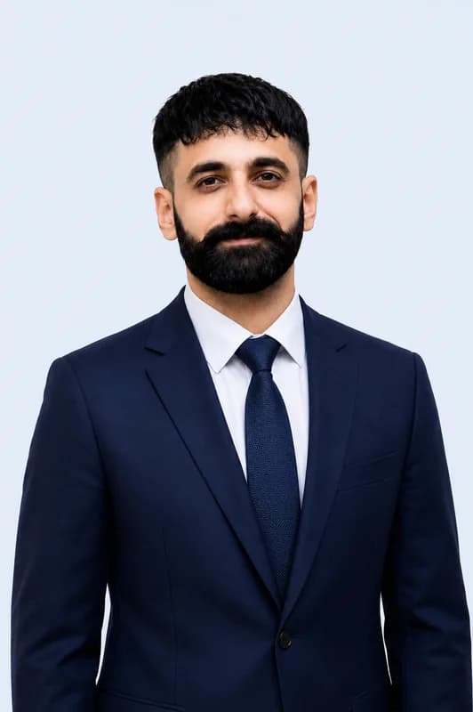 Portrait of Umais Rajpoot